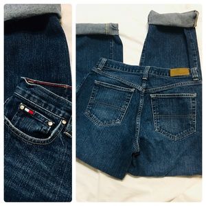 Tommy Hilfiger Boyfriend Straight Leg Mom Jeans
